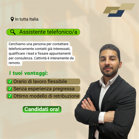 📞 Appointment Setter / Telefonista – Remote