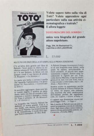 LIBRO < A LIVELLA > POESIE NAPOLETANE DI TOTO' ANNI 80 ORIGINALE - Foto 2