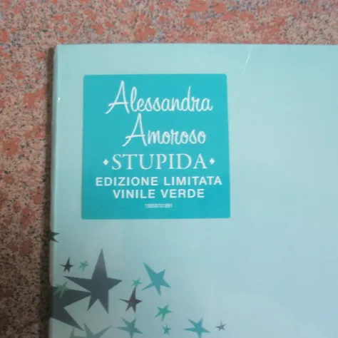 ALESSANDRA AMOROSO - Stupida - LP VERDE - SOLO CONSEGNE - Foto 3