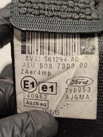 CINTURA DI SICUREZZA ANTERIORE DESTRA FORD Kuga Serie (CBV) 8V41-S61294-AD 610116500B TXDA (0813) - Foto 3