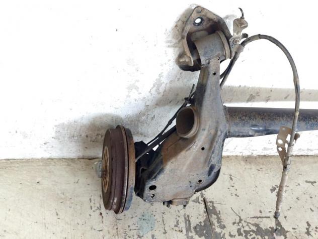13342367 PONTE ASSALE POSTERIORE OPEL CORSA D 1.3 D 55KW 5M 3P (2006) RICAMBIO USATO CON MOZZI E FUSELLI - Foto 7