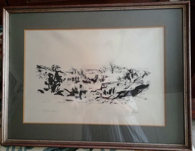 litografia romolo trivelloni anno 1964 - Foto 2
