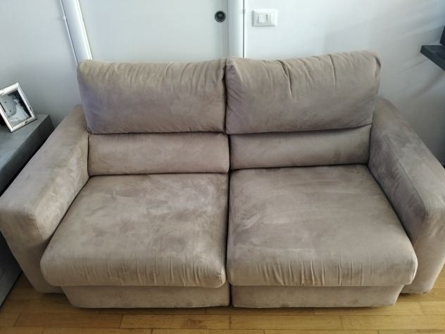 Divano poltronesofa' 3 posti con seduta estraibile antimacchia - Foto 2
