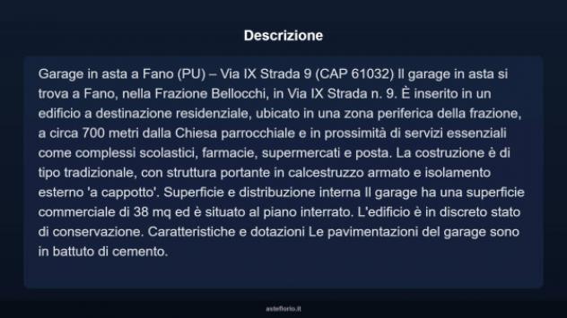 Immobile in asta di 38 m² in vendita a Fano - Foto 10
