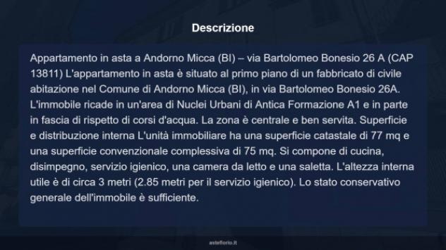 Immobile in asta di 77 m² in vendita a Andorno Micca - Foto 14