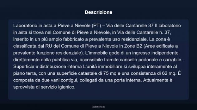Immobile in asta di 75 m² in vendita a Pieve a Nievole - Foto 3