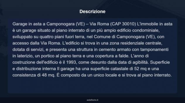 Immobile in asta di 52 m² in vendita a Camponogara - Foto 9