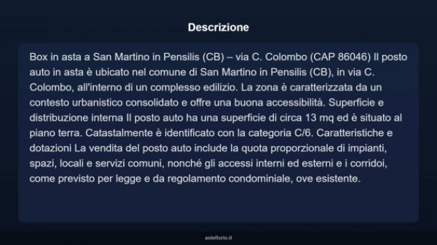 Immobile in asta di 13 m² in vendita a San Martino in Pensilis - Foto 3