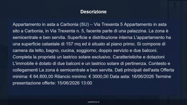 Immobile in asta di 157 m² in vendita a Carbonia - Foto 12