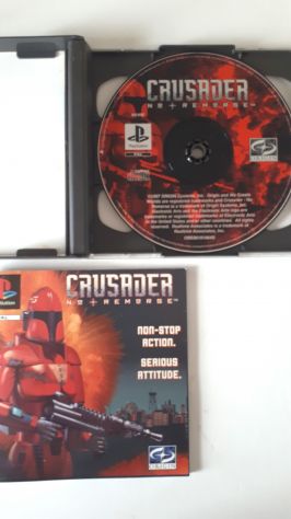 crusader no remorse video gioco azione playstation ps 1 ps1 ottimo stato pal psx - Foto 10