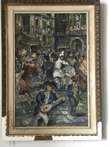 Quadri realizzati olio su tela primi 900 - Foto 2