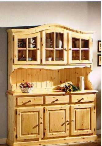 Credenza a tre ante tinta miele o noce - Foto 4
