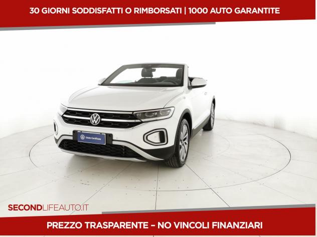 Volkswagen T-Roc Cabriolet 1.0 tsi Style 110cv