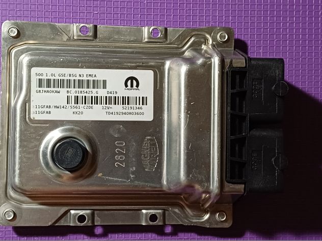 CENTRALINA MAGNETI MARELLI 500 1.0 L GSE / BSG N3 EMEA 11GF AB HW142 / S561 52 - Foto 7
