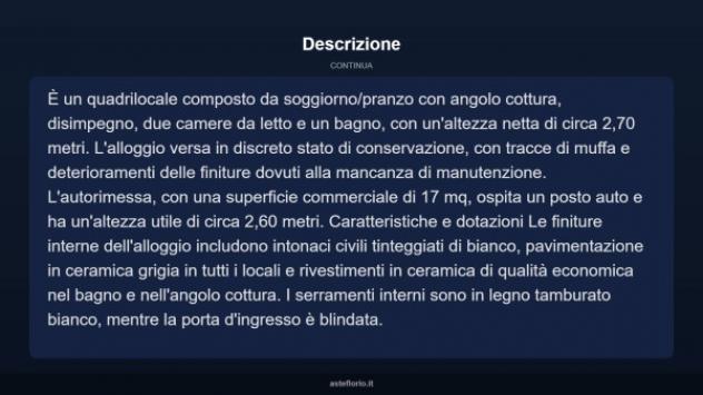 Immobile in asta di 86 m², box auto in vendita a Quattro Castella - Foto 10