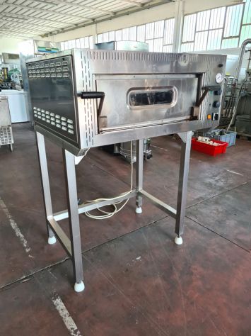 forno per pizzeria con rialzo usato