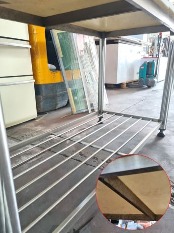 tavolo preparazione salumi per macelleria usato - Foto 2