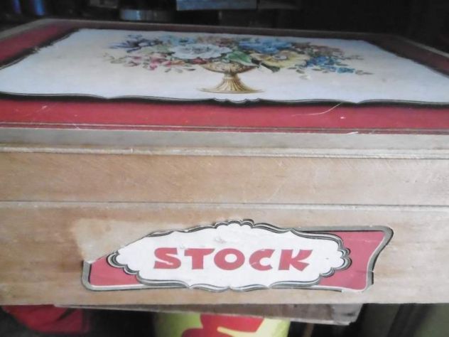 LOTTO DI 3 CASSETTE NATALIZIE CINZANO E STOCK VINTAGE VUOTE - Foto 7