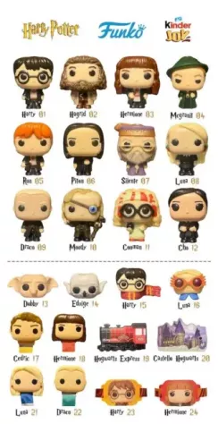 Serie kinder joy harry potter