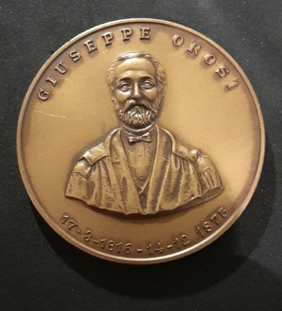 MEDAGLIA BRONZO GIUSEPPE OROSI, 1961. - Foto 4