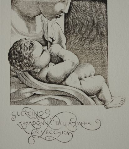 Madonna della pappa, MADONNA CON BAMBINO