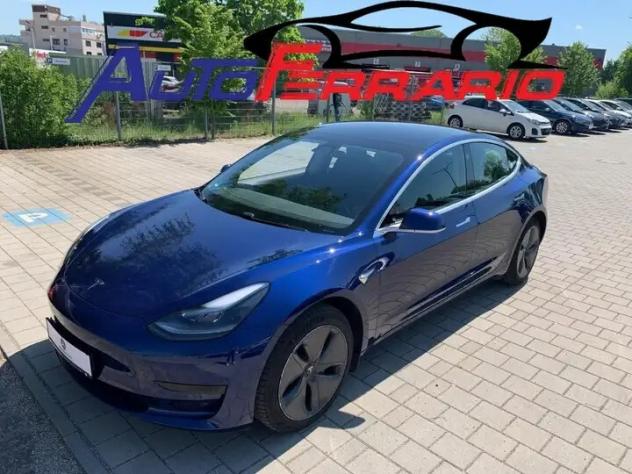 Tesla Model 3 STANDARD RANGE GUIDA DI 2 LIVELLO ANDROID AUTO CRUISE CONTROL ADATTIVO PELLE NERA SEDILI ELETTRICI