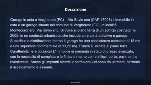 Immobile in asta di 13 m² in vendita a Verghereto - Foto 7