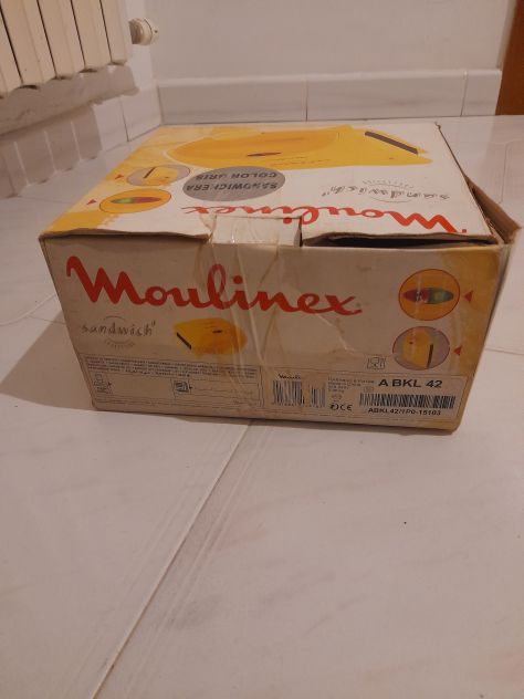 Moulinex Sandwich Collection, sastruttura orizzontale perfettamente funzionante. - Foto 7
