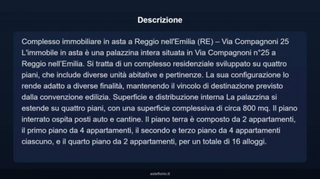 Immobile in asta di 800 m² in vendita a Reggiolo - Foto 4