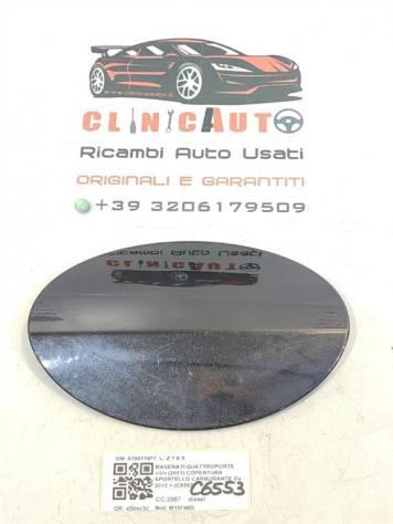 SPORTELLINO CARBURANTE MASERATI Quattroporte 6° Serie 670011977 M15746D (13)