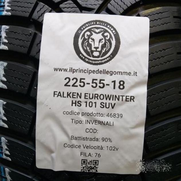 2 gomme 225 55 18 falken a46839 - Foto 2