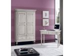 Armadio 2 ante 2 cassetti scrittoio 2 cassetti laccato decorato cod 7023/7024
