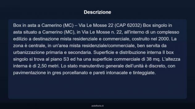 Immobile in asta di 38 m² in vendita a Camerino - Foto 4