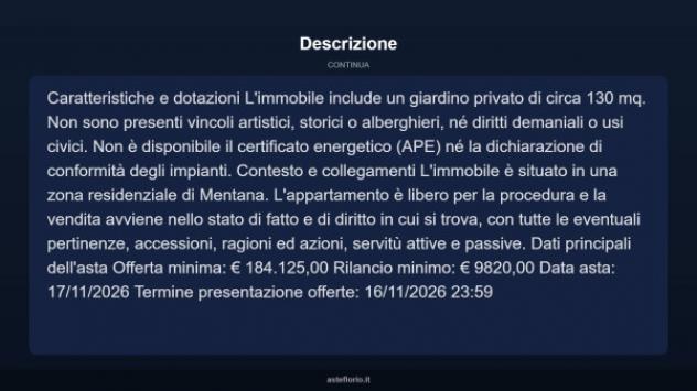 Immobile in asta di 140 m² con più di 5 locali in vendita a Mentana - Foto 16