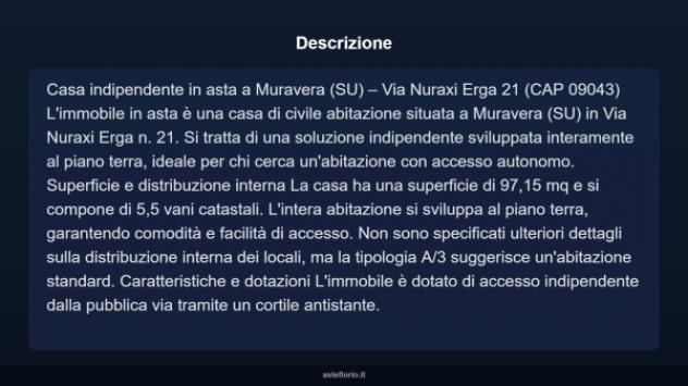 Immobile in asta di 97 m² in vendita a Muravera - Foto 4