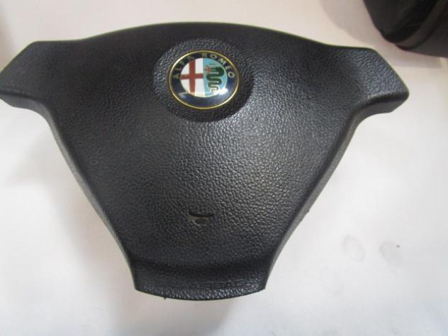 60671766 KIT AIRBAG COMPLETO ALFA ROMEO 166 2.4 D 103KW 6M 4P (2001) RICAMBIO USATO CON PRETENSIONATORI CINTURE DI SICUREZZA, CENTRALINA AIRBAG, AIRBA - Foto 8