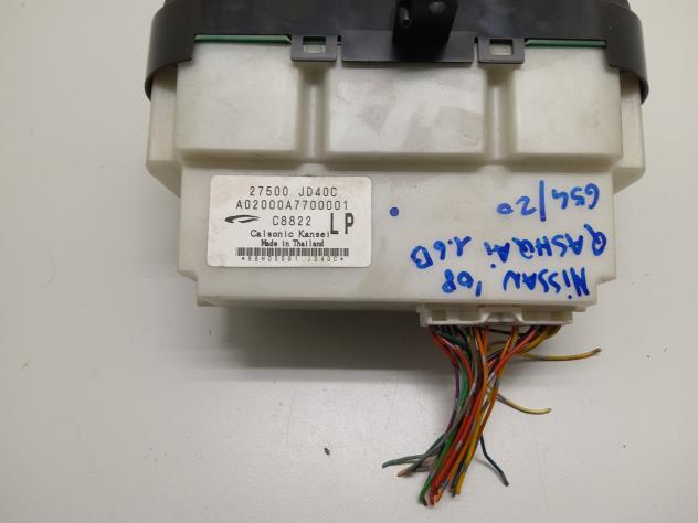 MANOPOLE COMANDO CLIMA NISSAN Qashqai 1° Serie 27500jd40c (0609) - Foto 5