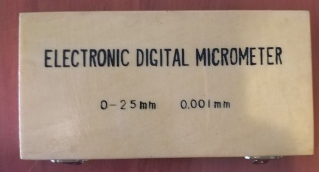 MICROMETRO DIGITALE ELETTRONICO JUWEL 0-25mm - 0.001mm - Foto 2