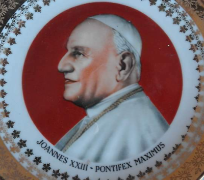 Piattino con immagine sacra anni 50 - Foto 2