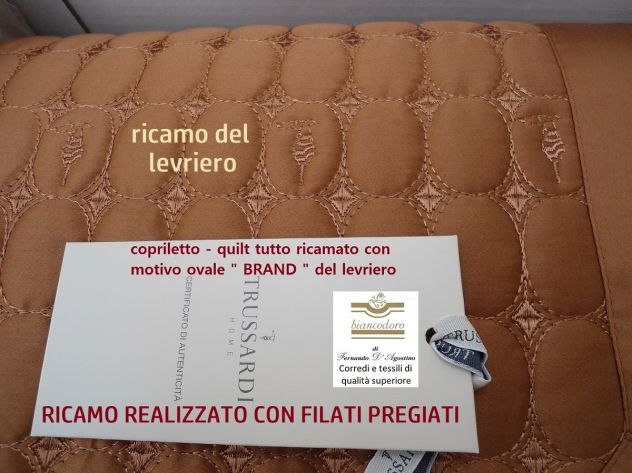 Trussardi Home Donna ( quilt esclusivi pregiati 2 modelli ) - Foto 7