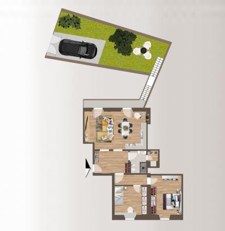 APPARTAMENTO di 4 vani e di 84 mq (FIRENZE) rif. 1/871 - Foto 11