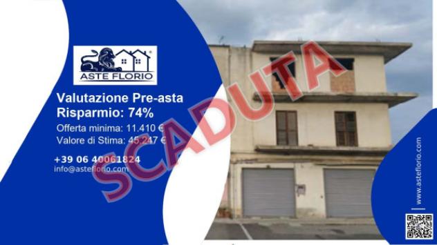 Immobile in asta di 156 m² in vendita a Crosia