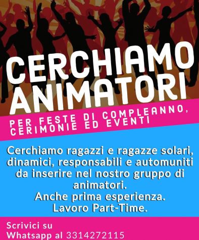 Animatori per feste private e cerimonie