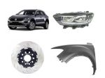Vw T-Roc musata paraurti fanale cerchi ammortizzatore 2018>22