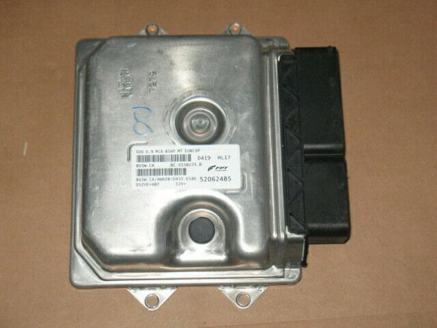 52062485 ECU CENTRALINA MOTORE FIAT 500 0.9 85HP 52062485 8GSW.CA HW608