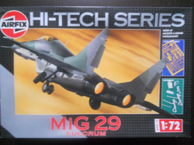 MIG 29 FULCRUM HI-TECH SERIES SCALA 1/72 AIRFIX