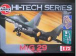 MIG  29  FULCRUM  HI-TECH  SERIES  SCALA  1/72  AIRFIX