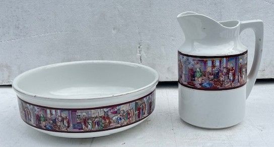 Set da Toeletta in Ceramica
