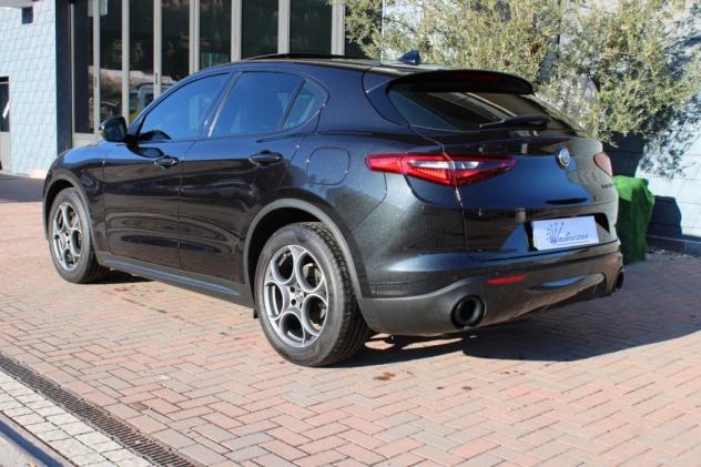 Alfa Romeo Stelvio 2.2 Turbodiesel 160cv VELOCE TETTO-H&K-PELLE - Foto 6