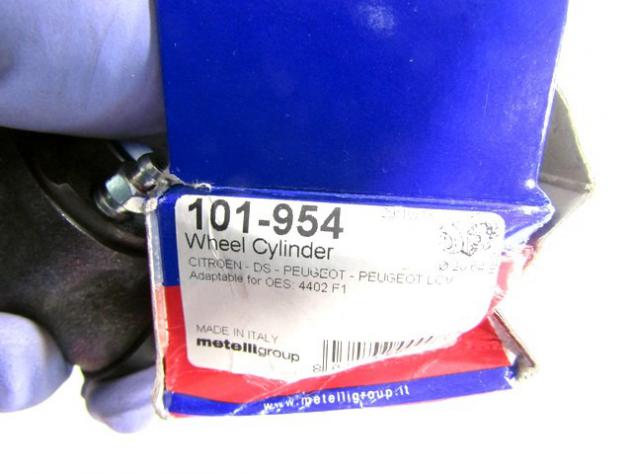 101-954 POMPETTA CILINDRO GANASCE FRENO A TAMBURO POSTERIORE SINISTRO CIFAM CITROEN C3 1.6 HDI 55KW RICAMBIO USATO - Foto 3